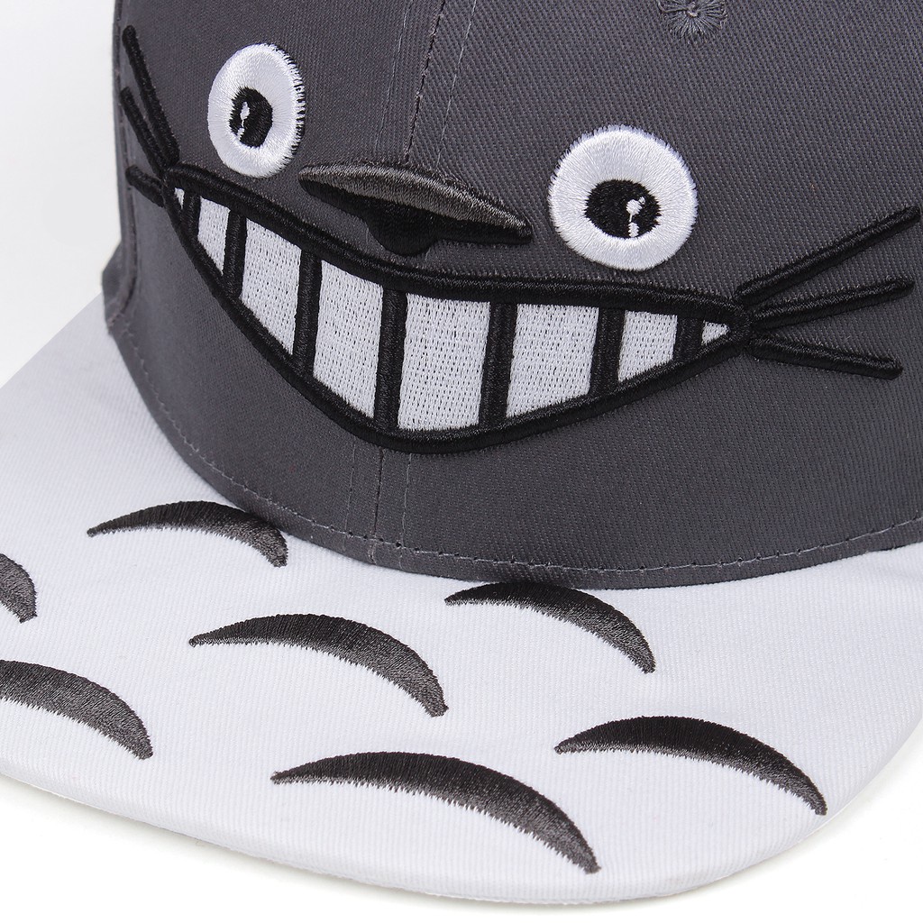 Topi Baseball Motif Bordir Anime My Neighbor Totoro Gaya Hip Hop Untuk Unisex