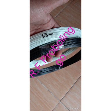jERUJI FIBER 1,3 MM PUTIH & HITAM