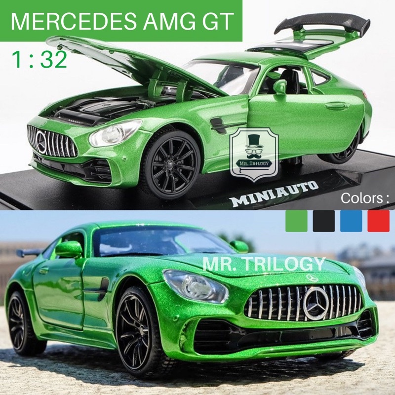 DIECAST MOBIL / MINIATUR MOBIL MERCEDES BENZ AMG-GT 1:32 | MOBIL MAINAN DIE CAST BENZ AMG GT G65