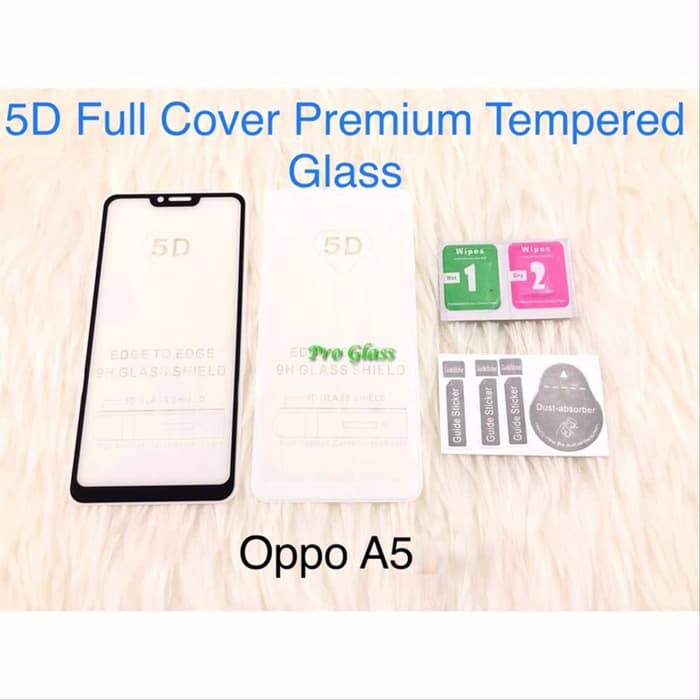 Oppo A5 3D 4D 5D Full Cover Magic Glass Premium Tempered Glass