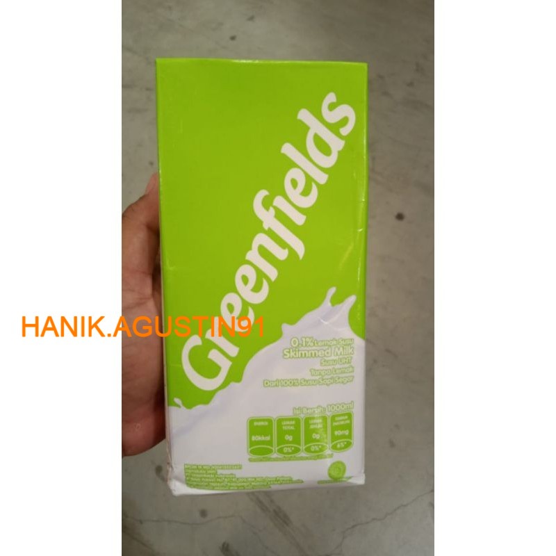 

Susu Greenfields UHT 1 lt All Varian | Greenfield Skimmed