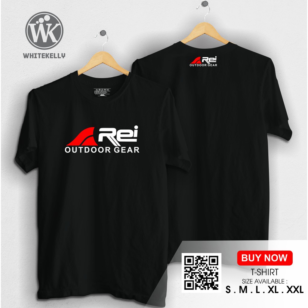 Kaos / Baju / Tshirt Distro rei adventure outdoor gear Terlaris Termurah   -jhahis