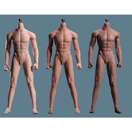 BEST SELLER JIAOU DOLL 1/6 SEAMLESS MUSCULAR MALE FIGURE BODY HOT TOYS HAPPY SHOPING