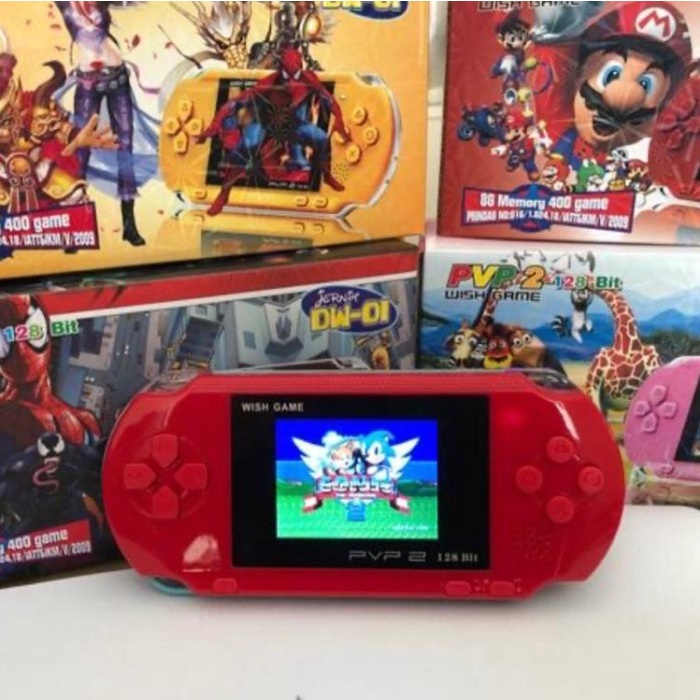 GameBoy PVP 2 DW-01 (SEGA) 128bit // mainan anak // kado anak