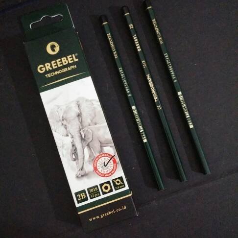 

Pensil 2B Greebel Per Pack Isi 12 Pcs