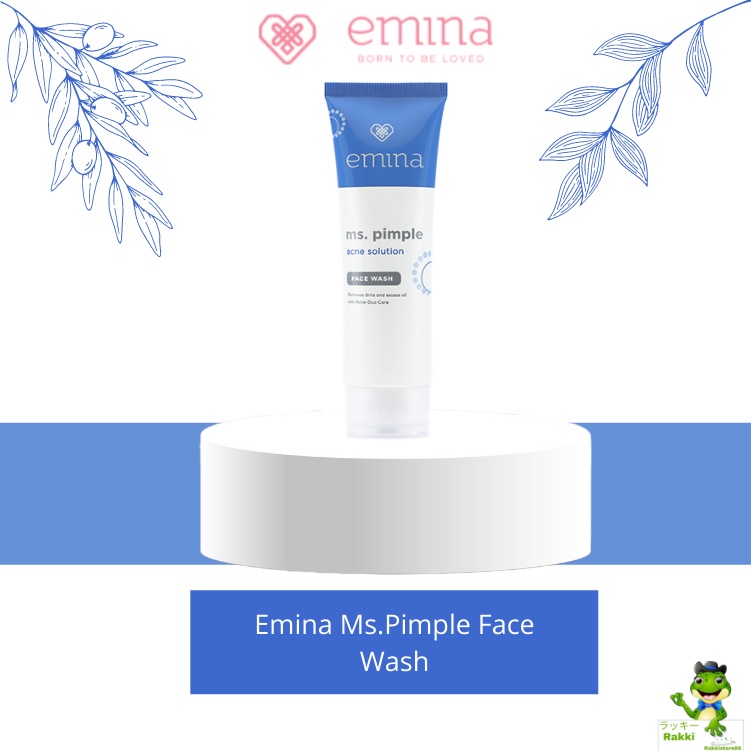 ❣️Rakkistore99❣️  Emina MS Pimple Acne Solution Face Wash 50ml