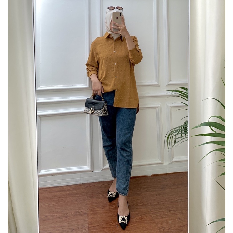 ALIZA BLOUSE OVERSIZE URAGIRI