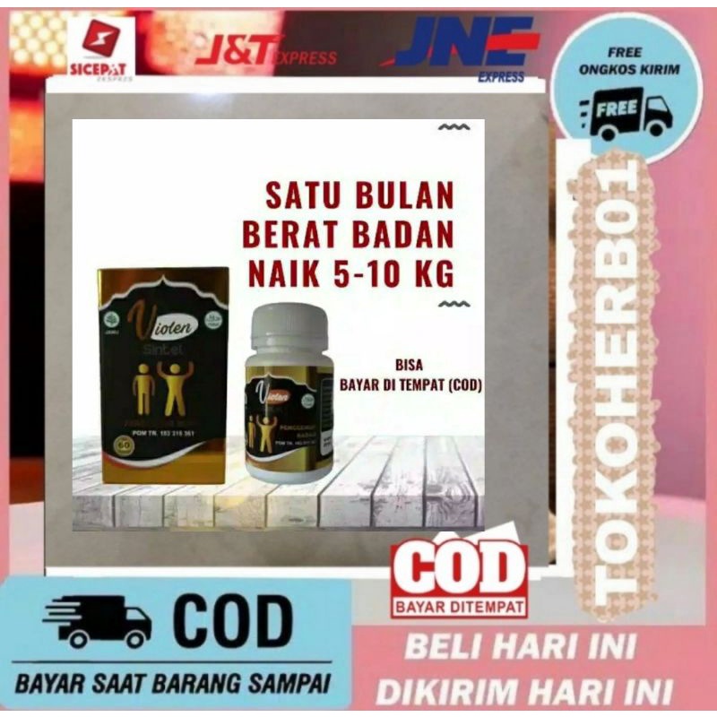 VIOLEN ORIGINAL ASLI OBAT HERBAL PENGGEMUK BADAN CEPAT