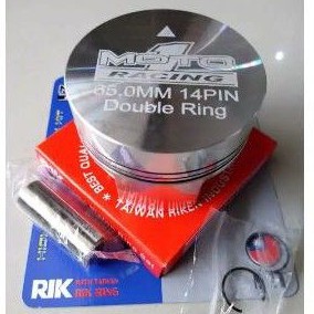 piston moto 1 65 pin 14 double ring