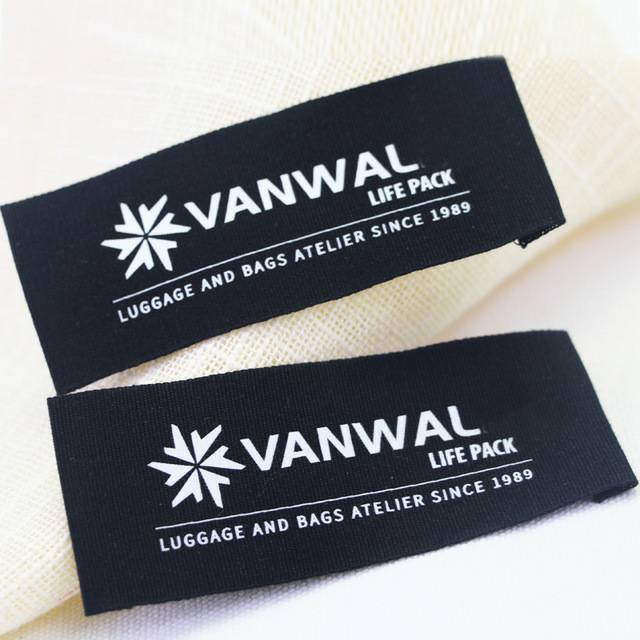 Label Hijab Baju Label Woven Damask Subtitute Bahan Katun Label Hijab Baju Label Woven Damask Subtitute Bahan Katun