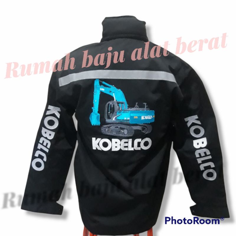 jaket kobelco parasut / jaket kobelco
