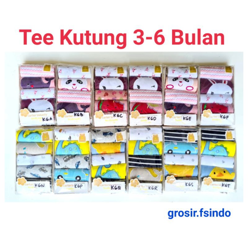 Tee Kutung bayi KODE K/ tee singlet/kaos kutung bayi 5 in 1/ singlet bayi