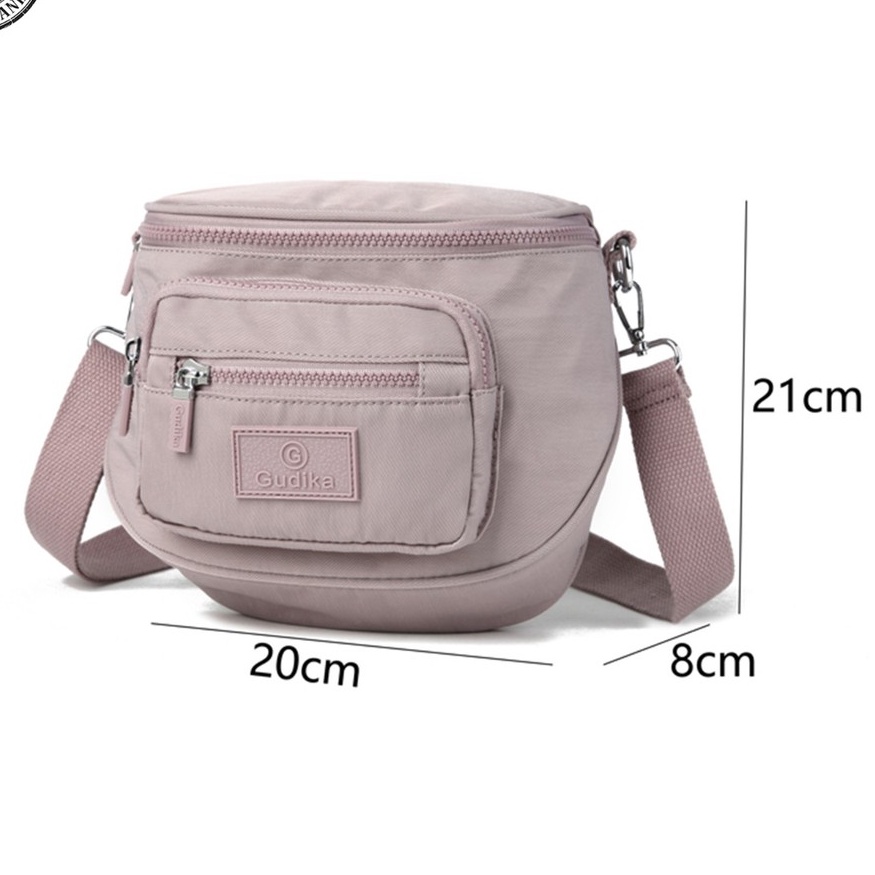 GUDIKA 5132 Tas Selempang Banyak Pilihan Warna Original Import - Waterproof