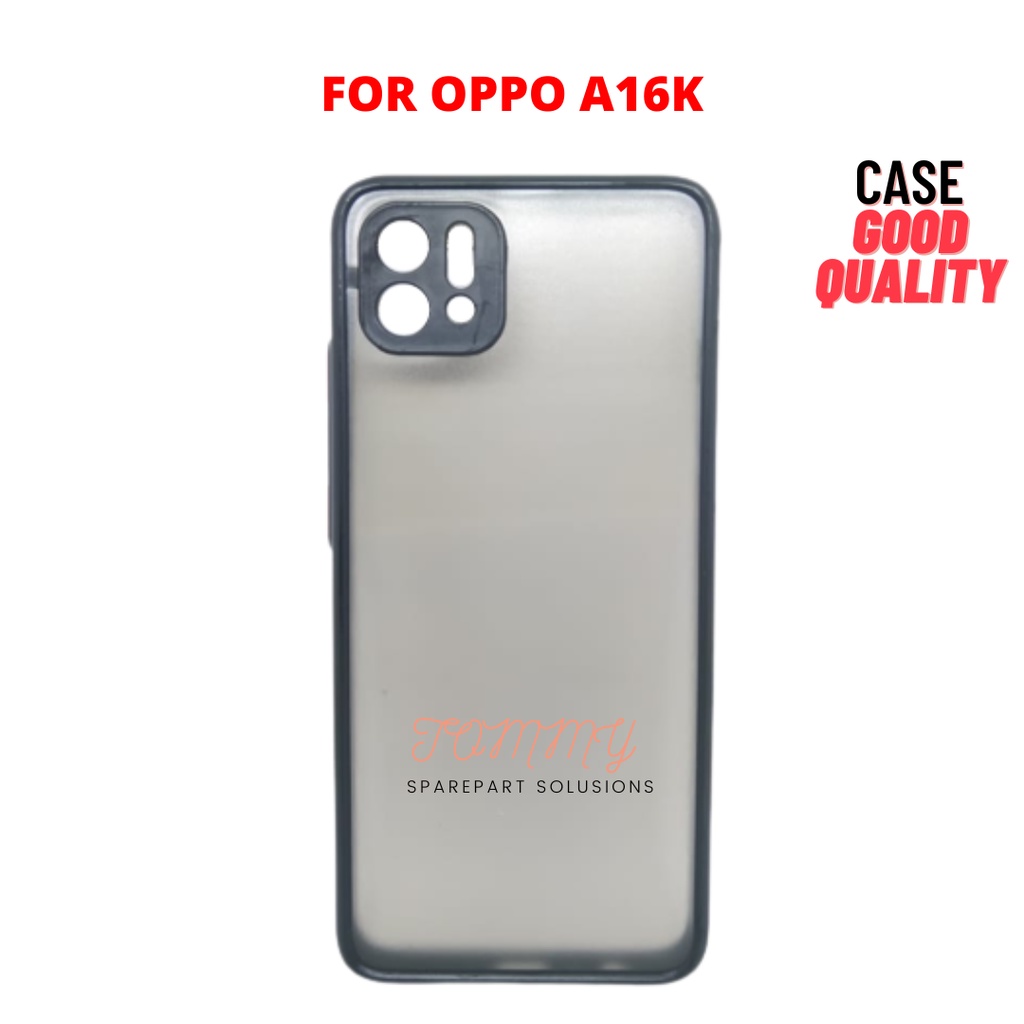 CASE / SARUNG HP OPPO A16K BAHAN SLIM KUALITAS TERBAIK