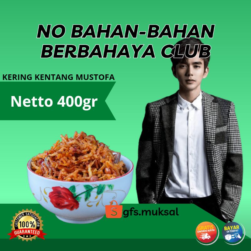 

Kentang Mustofa atau Kering Kentang Isi 400gram Banyak varian