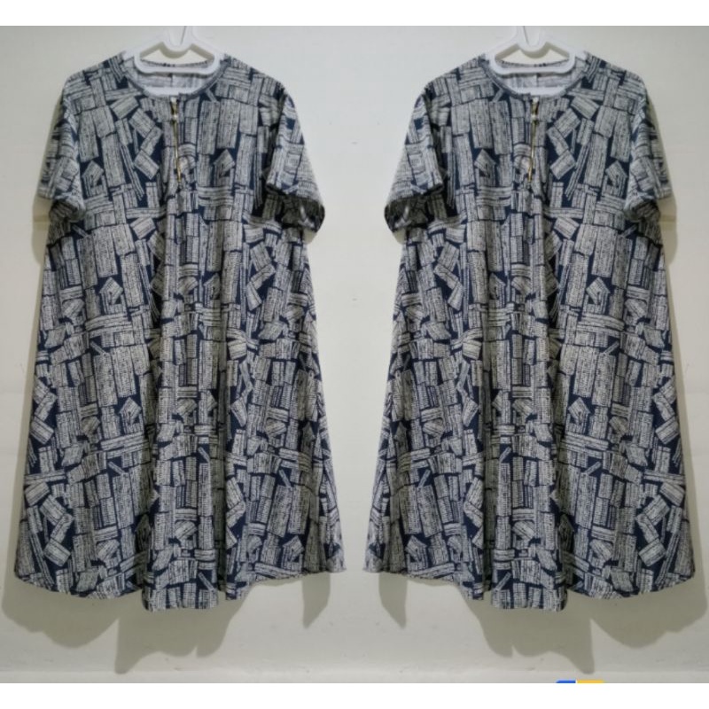 Daster Liyra jersi  korea super jumbo murah  ld 120-160