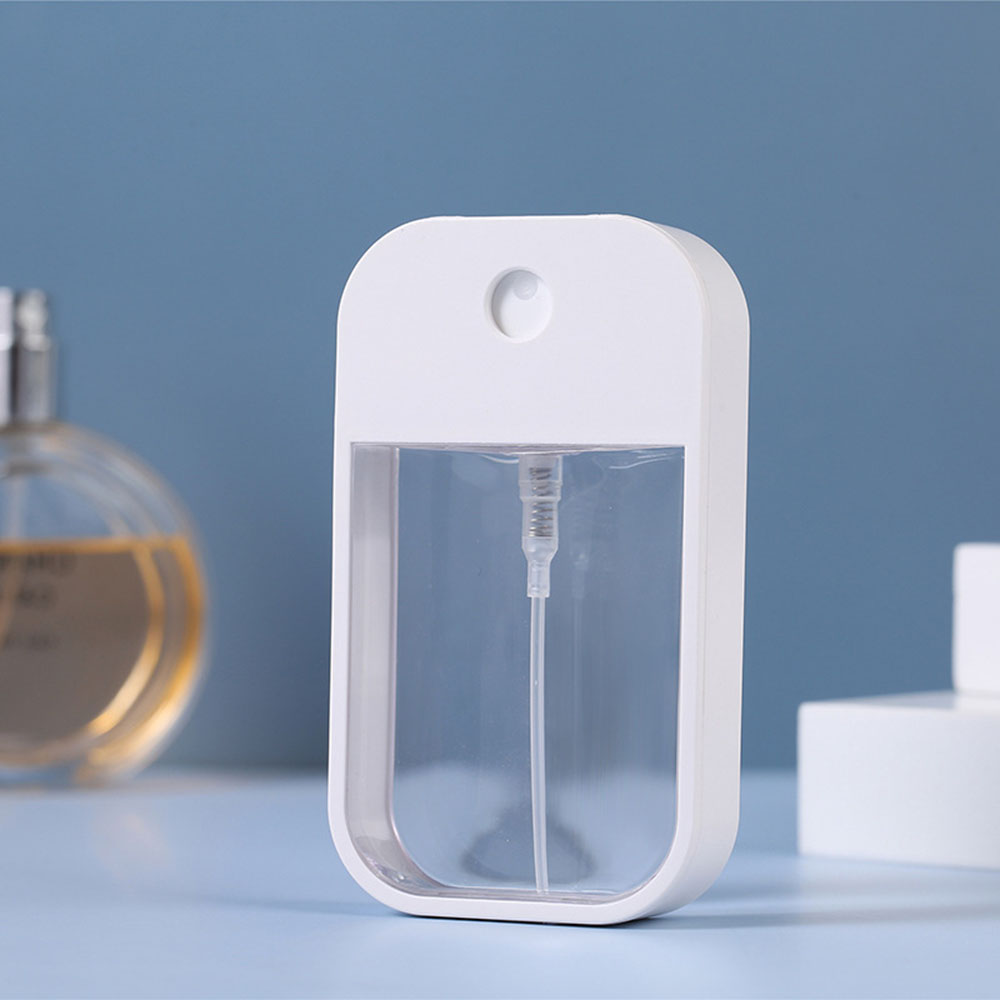 【COD Tangding】38ml Card Perfume Spray Bottle Plastic Square Refilling Portable Carry-on Separate Bottling