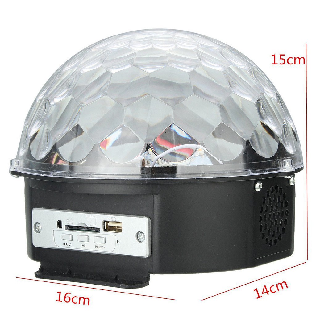 LAMPU DISCO CRYSTAL Bluetooth MAGIC BALL