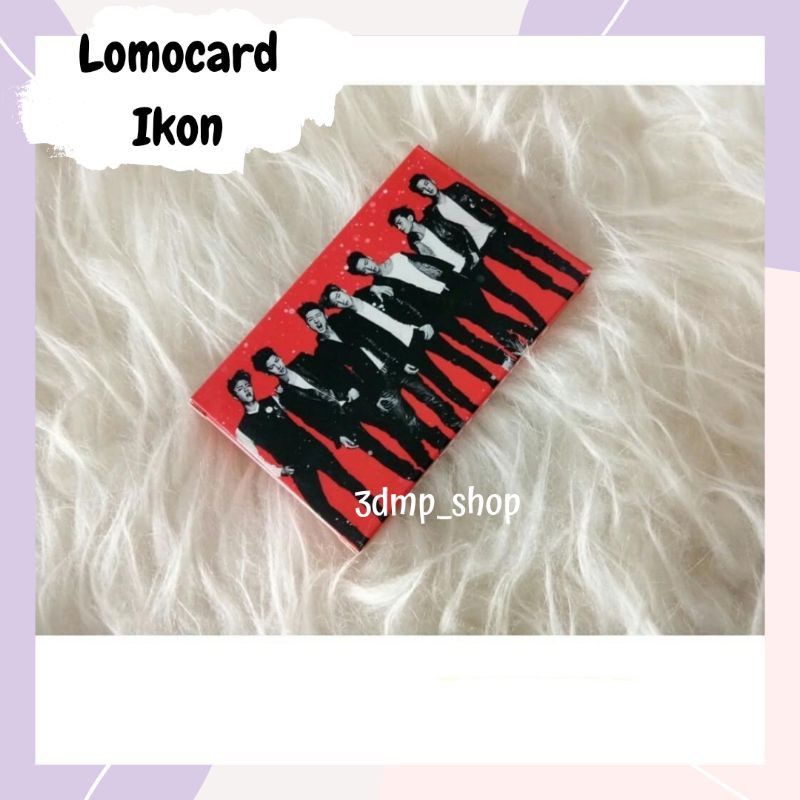 [30 lembar] Lomocard Ikon Kpop