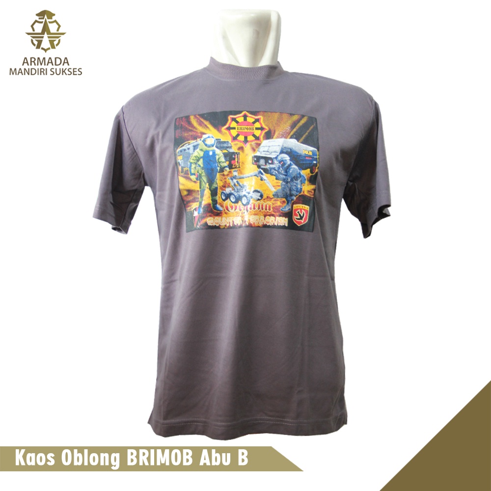 Kaos Brimob Gambar - Kaos Dalam Brimob Gambar