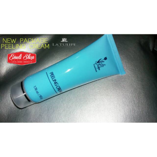 Jual La tulipe peeling cream (new packaging) Shopee Indonesia