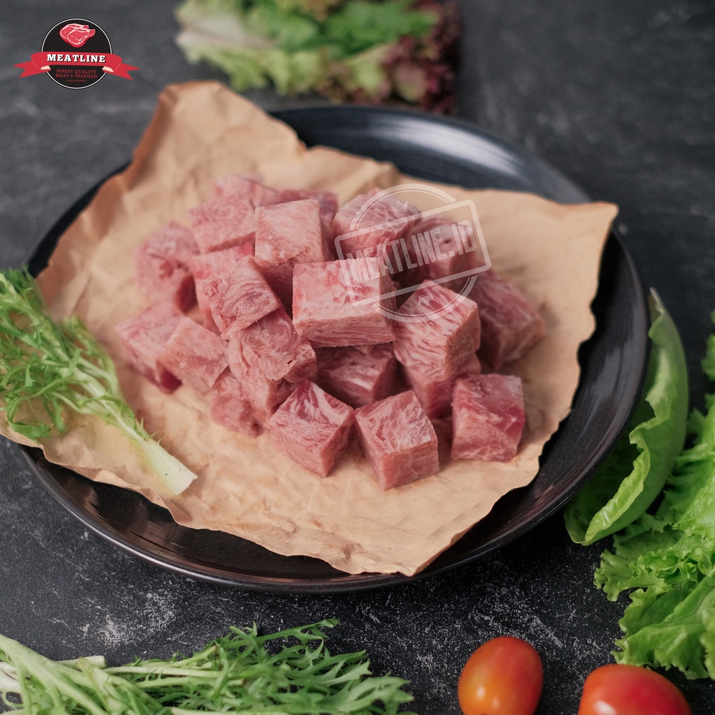 

US Saikoro beef cubes / Daging Sapi dadu import