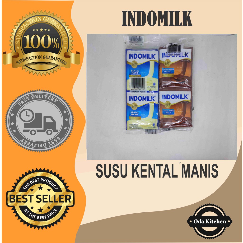 

INDOMILK SKM SUSU KENTAL MANIS SACHET 6x37gr COKLAT PUTIH