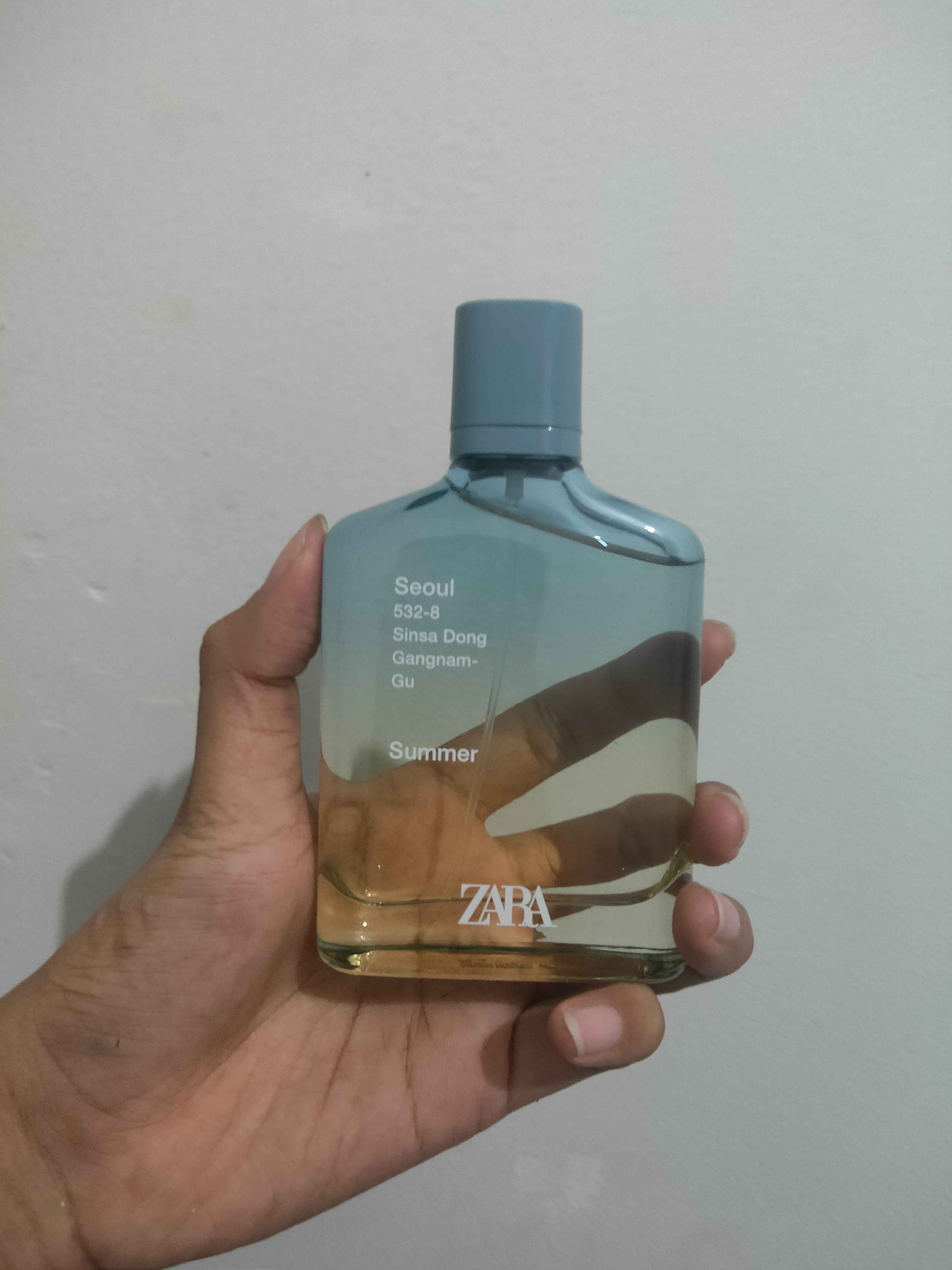 ZARA MAN PAKET SEOUL SEOUL SUMMER 100 ML PARFUM COWOK  