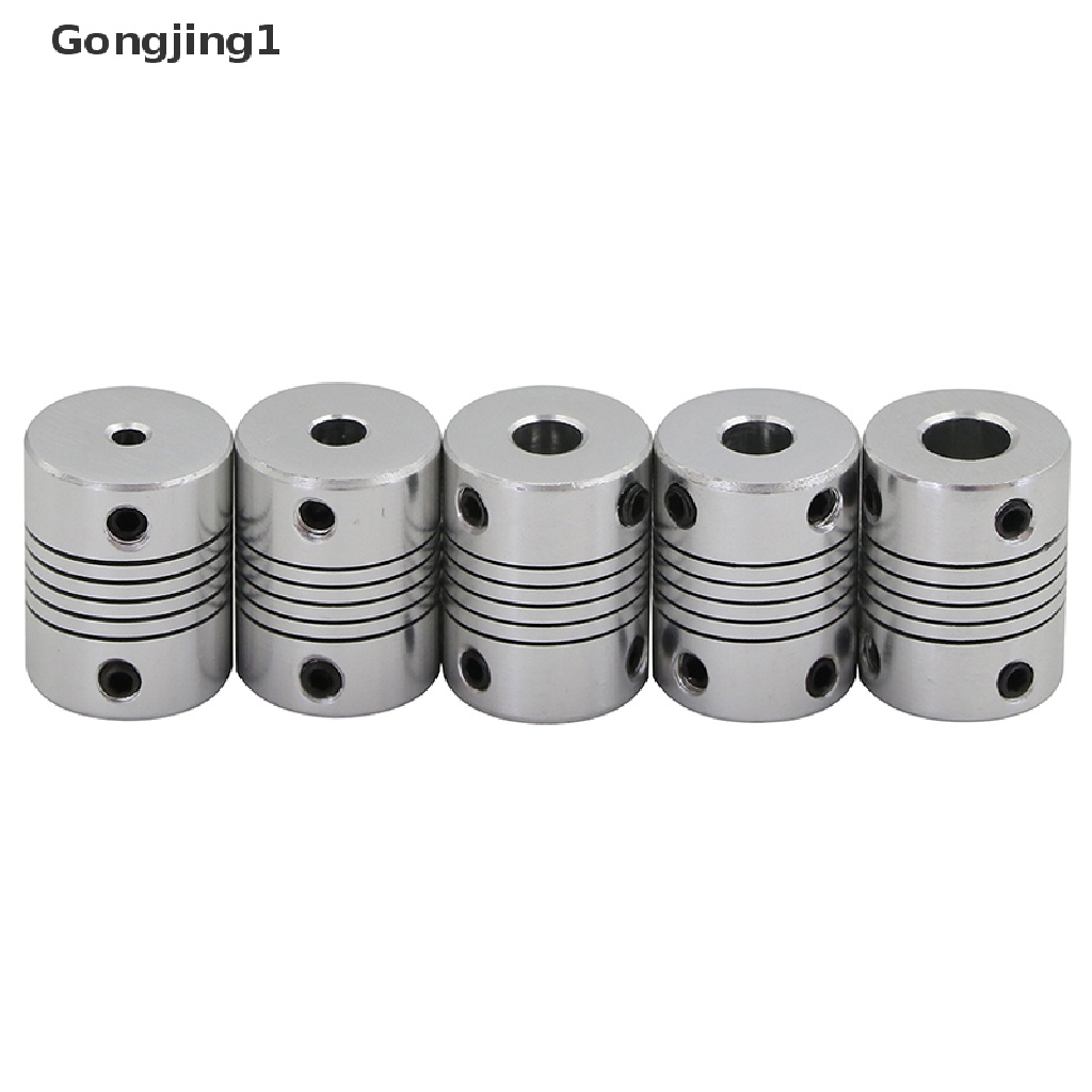 Gongjing1 1Pc coupler Konektor shaft flexible Untuk motor CNC