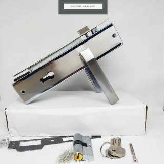  Kunci  Pintu  BESAR Gagang Kotak Silinder Kumplit Set  25 cm 