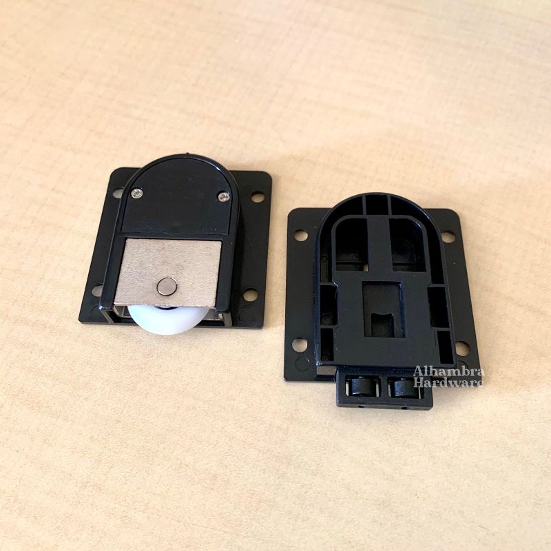 Roda Pintu Sliding Huben SD 31 41 | Roda Lemari Hitam