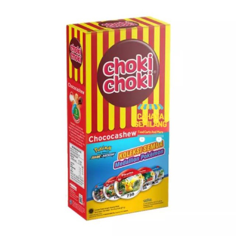 

CHOKI CHOKI CASHEW 20 x 10 GR