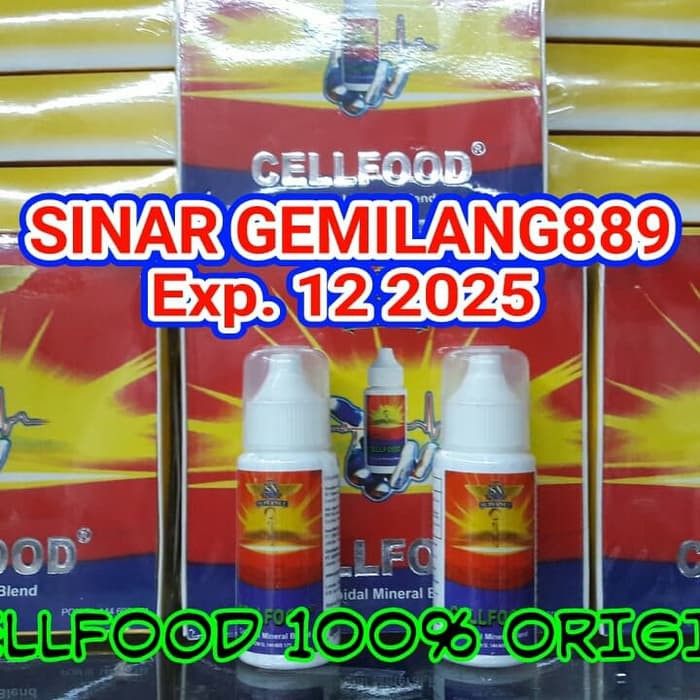 KESEHATAN/ OBAT/ PERAWATAN DIRI,TUBUH/DLL/Cellfood Cell Food Colloidal Mineral Blend