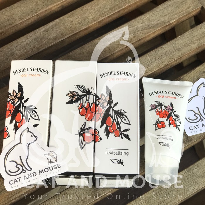 Asli 100% BPOM Goji Cream Hendels Garden - Cream Peremajaan Kulit Wajah Terpopuler