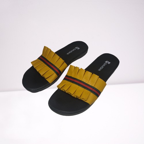 Insyira - Sandal Wanita Alena / Sandal Slop Wanita Non Slip Alas Hitam