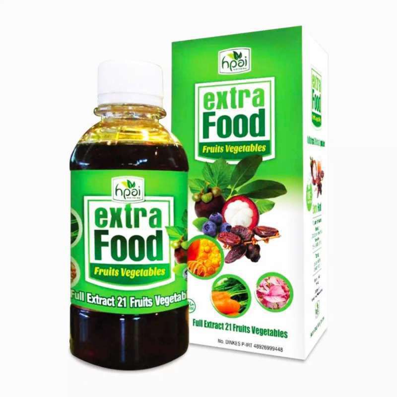 EXSTRA FOOD/VITAMIN/OBAT PENAMBAH NAFSU MAKAN ANAK-ANAK/DEWASA/LANSIA