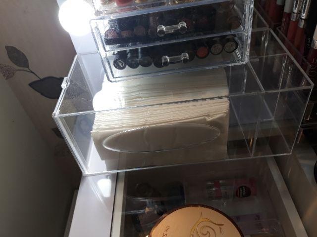 Tempat Tisu,cottonbuds&kapas Akrilik,acrylic Box