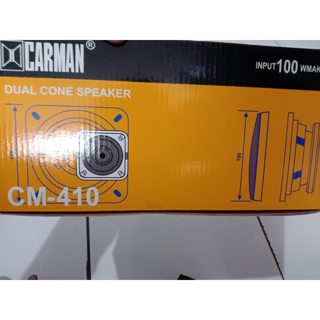 Speaker Mobil Carman 4inch Universal