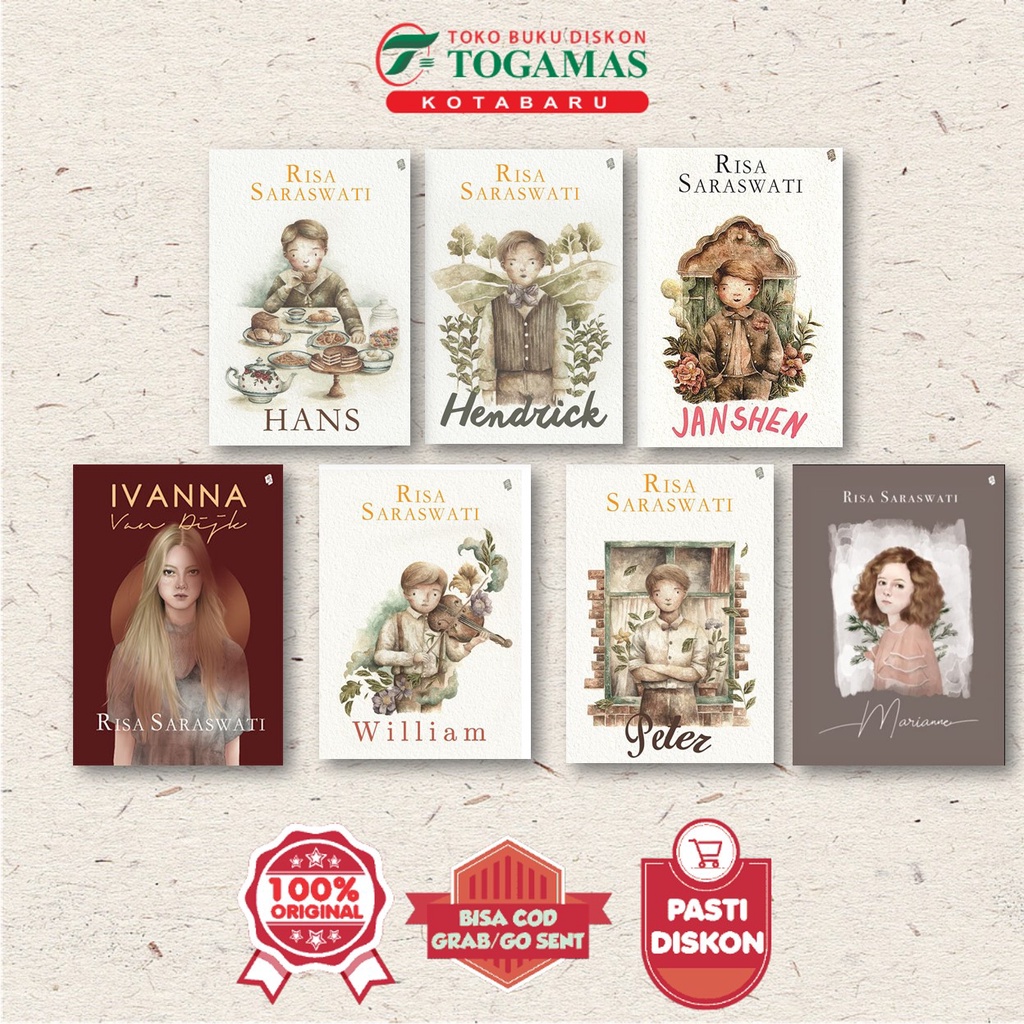 Marianne / William / Hans / Hendrick / Peter / Janshen / Ivanna Van Dijk  - Risa Saraswati