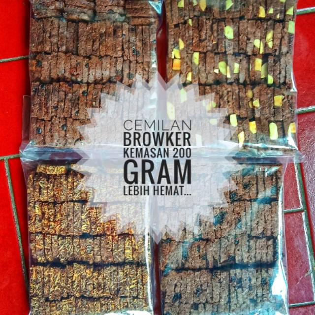 

OPEN PO - Browker Gemirasary Kemasan Plastik 200gram
