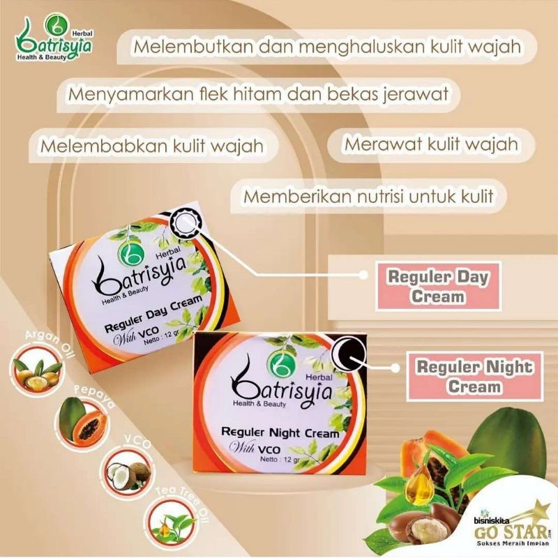cream reguler batrisyia/ Batrisyia cream reguler