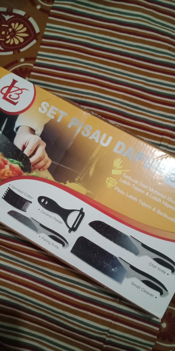 Pisau Set Batu Maifan 5in1