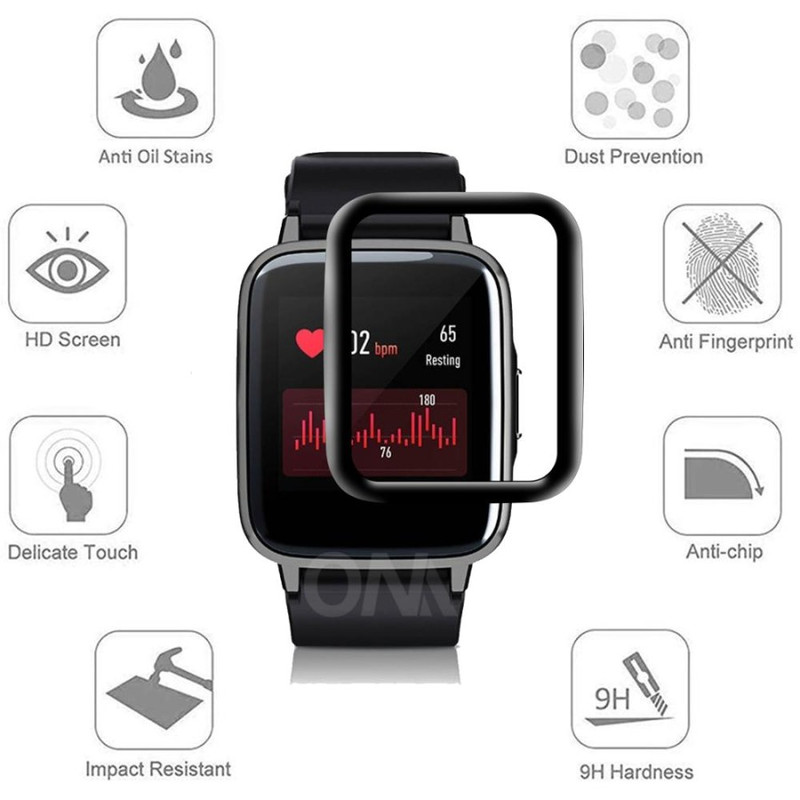 Screen Protector For xiaomi Haylou LS02 PET smart watch 3D Curved Soft LS05