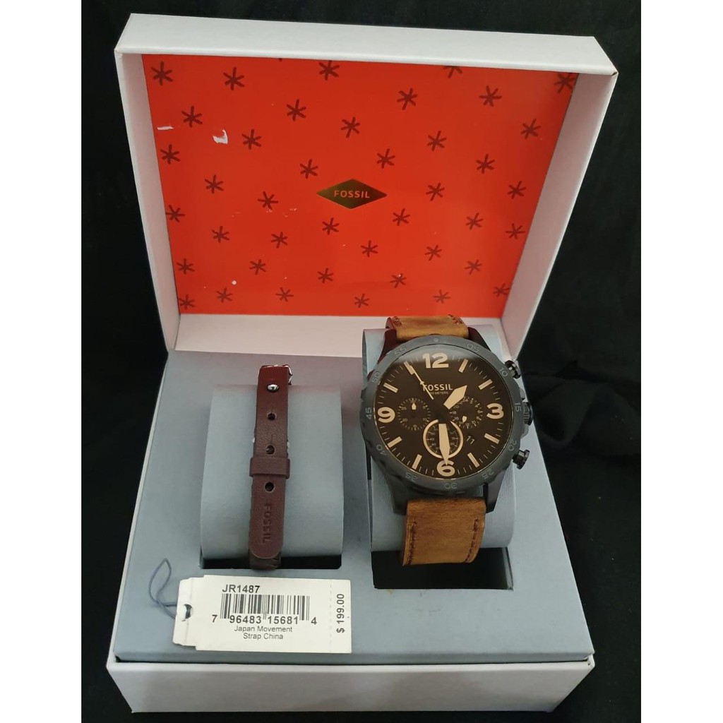 FOSSIL - JR1487 ORIGINAL + Free Gelang Leather