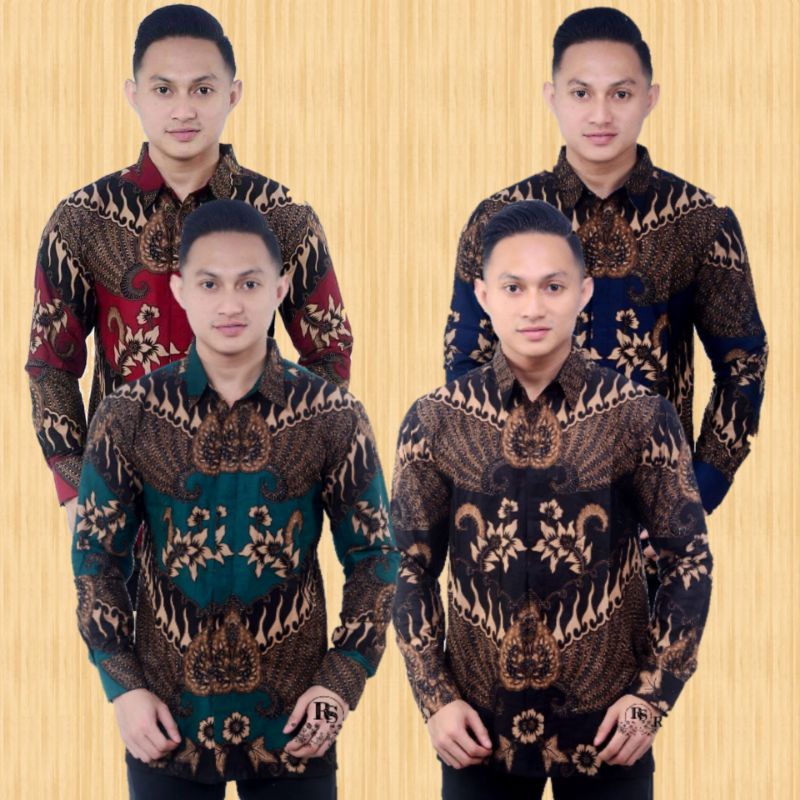 batik pria terbaru 2021 batik pria terlaris kemeja pria lengan pendek