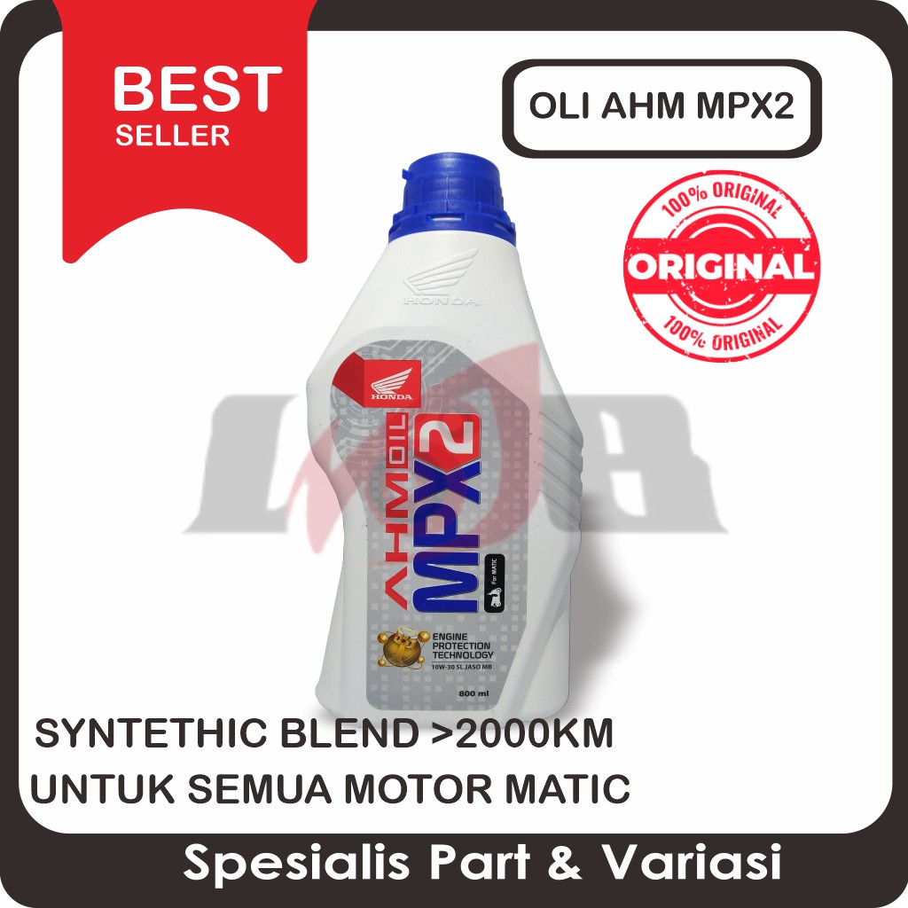 Oli Motor Matik MPX2 Matic AHM Honda Original 800ml