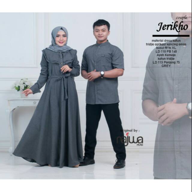 Jeriko gamis cauple set by ori najwa