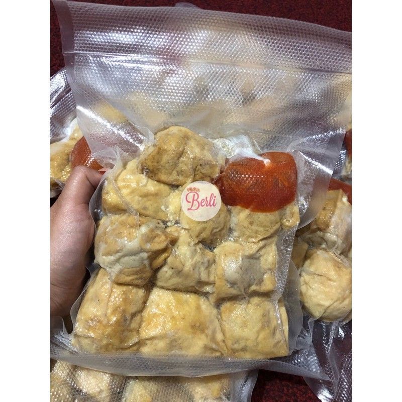 

tahu isi ayam giling 10 biji enak banget