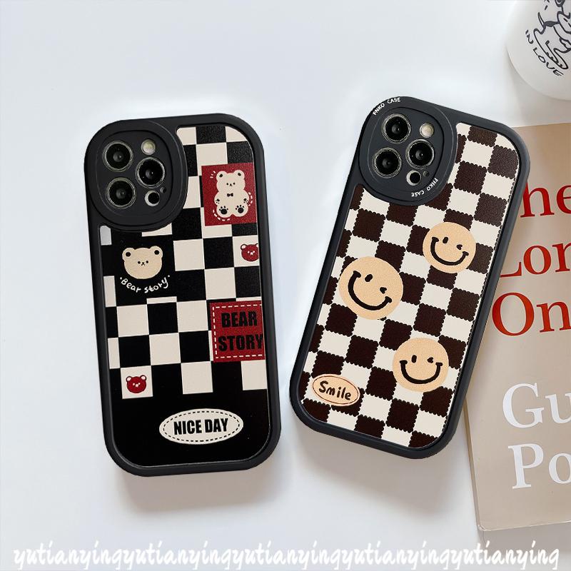 Casing TPU Xiaomi Redmi 10A 10C 9T 9C NFC 10 9A 9 Redmi Note 10 11s 8 9s 9pro 10s 11 9 10pro Max Plus POCO X3 NFC Motif Papan Catur