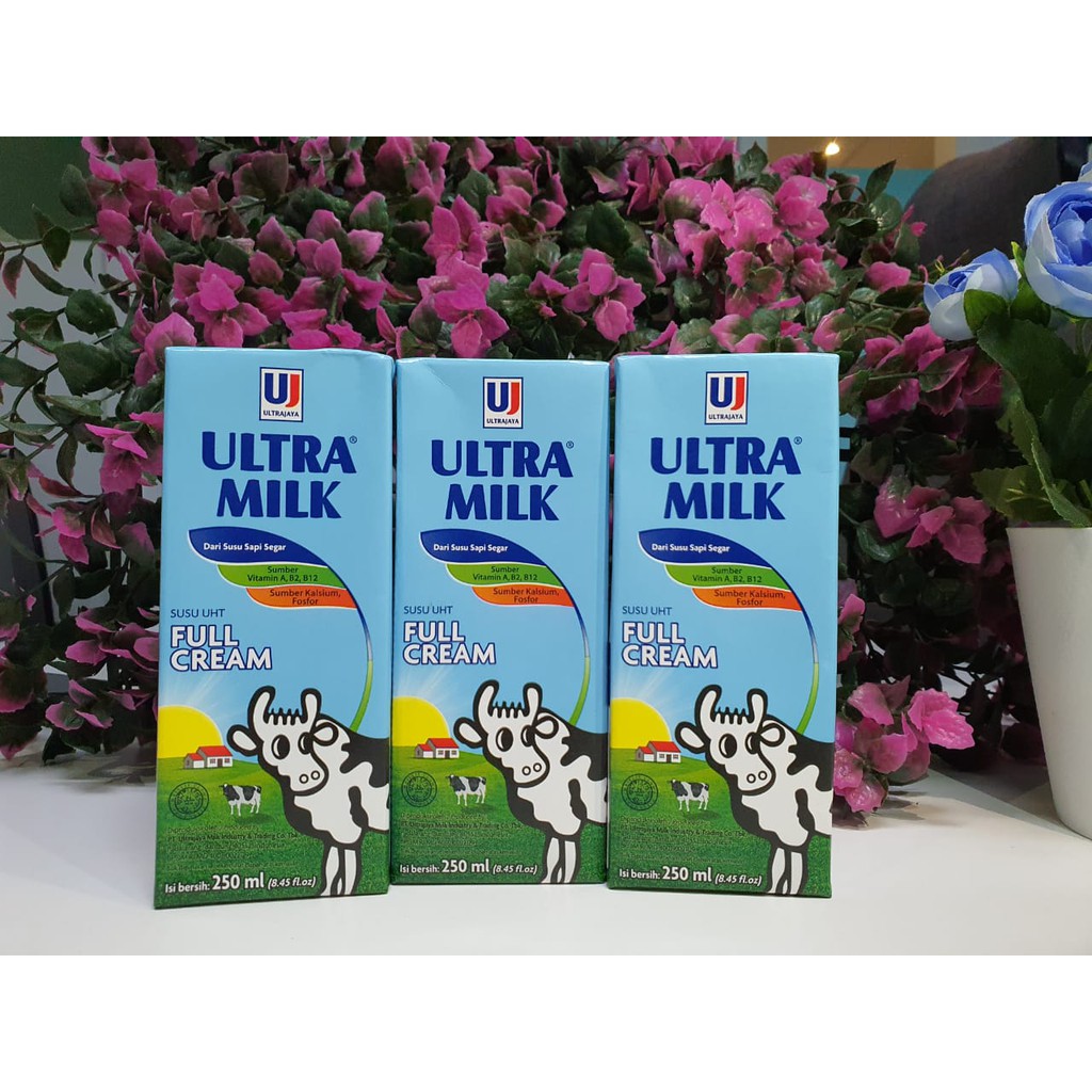 

Ultra Milk 250 ml / Ultra UHT Milk 200 ml / Ultra Milk Full Cream 250 ml